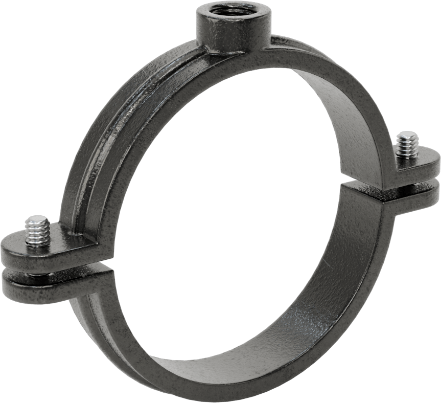Snug-Hold Dişli Çubuk Montajlı Sıkıştırma Askısı, Demir, 3-1/2" ID
