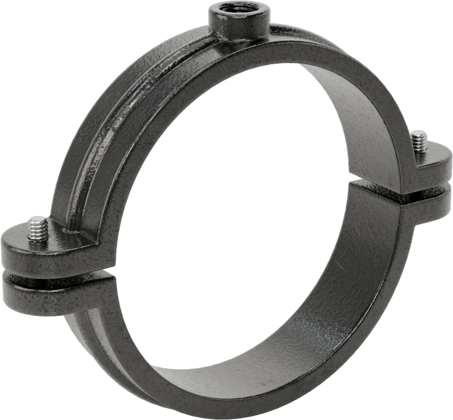 Snug-Hold Dişli Çubuk Montajlı Sıkıştırma Askısı, Demir, 4-1/2" ID