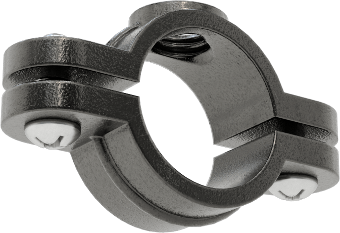 Snug-Hold Dişli Çubuk Montajlı Sıkıştırma Askısı, Demir, 7/8" ID