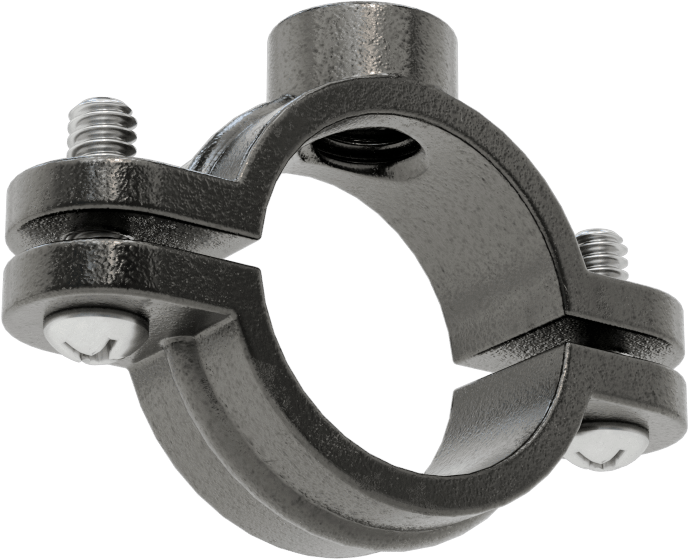 Snug-Hold Dişli Çubuk Montajlı Sıkıştırma Askısı, Demir, 1-1/16" ID