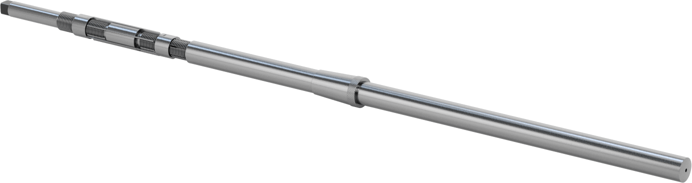 Delik Hizalama için Kare Şaftlı Rayba, Boyutu Ayarlanabilir, 23/32“ ila 25/32” Rayba Çapı