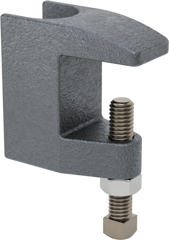 Dişli Çubuk için Kiriş Kelepçesi, Üst Montaj, 3/4"-10 Çubuk Boyutu için
