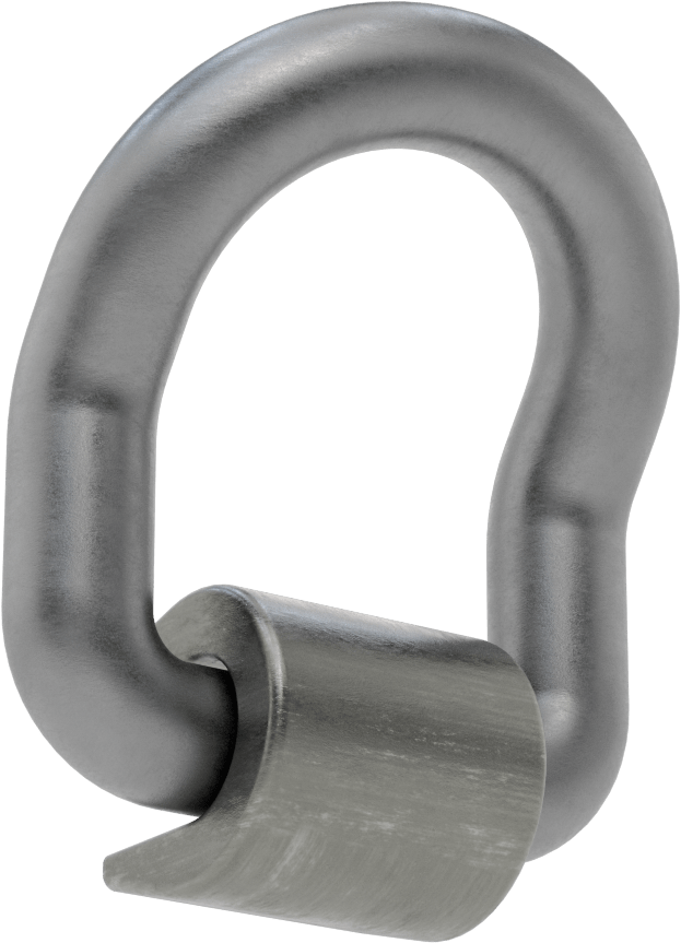 Kaynaklı Bağlama Halkası, Çelik, 15500 lb. Kapasite, 3“ Genişlik x 5-1/2” Yükseklik x 1" Kalınlık Halka