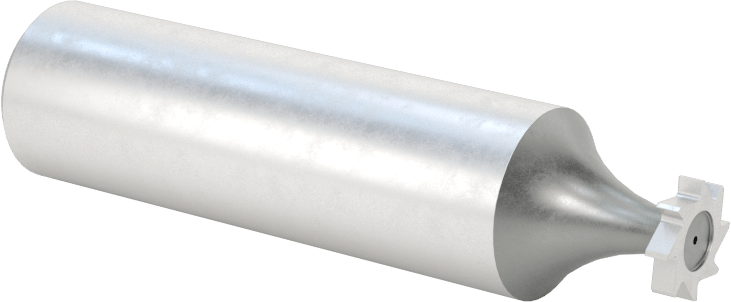 Anahtar Yuvası Uçlu Freze, Yüksek Hızlı Çelik, 5/16“ Çap x 1/16” Kalınlıkta Freze