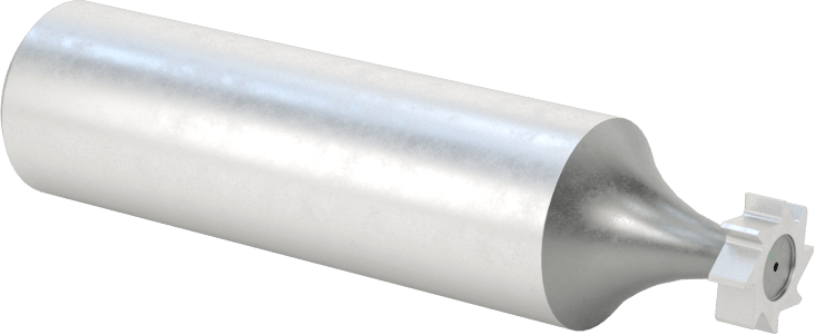 Anahtar Yuvası Uçlu Freze, Yüksek Hızlı Çelik, 5/16“ Çap x 3/32” Kalınlık Freze