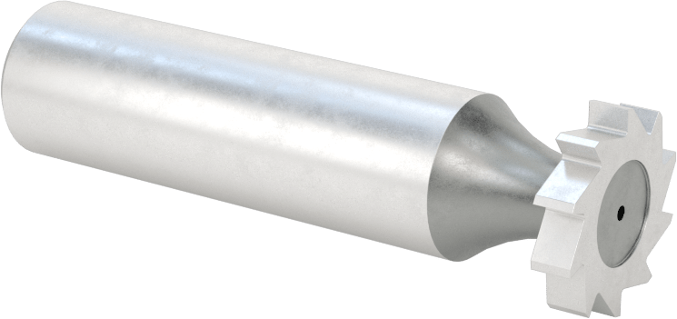 Anahtar Yuvası Uçlu Freze, Yüksek Hızlı Çelik, 5/8“ Çap x 1/8” Kalınlıkta Freze