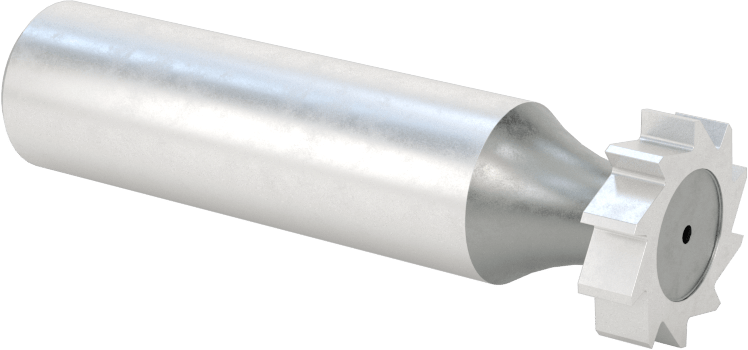 Anahtar Yuvası Uçlu Freze, Yüksek Hızlı Çelik, 5/8“ Çap x 5/32” Kalınlık