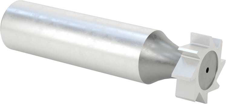 Anahtar Yuvası Uçlu Freze, Yüksek Hızlı Çelik, 5/8“ Çap x 3/16” Kalınlık