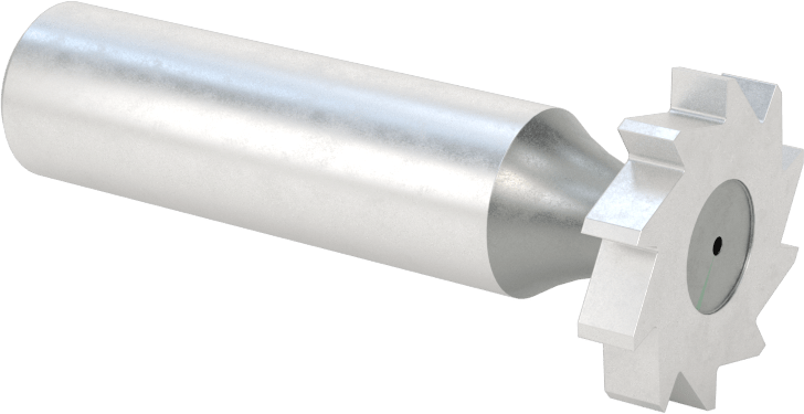 Anahtar Yuvası Uçlu Freze, Yüksek Hızlı Çelik, 7/8“ Çap x 5/32” Kalınlıkta Freze
