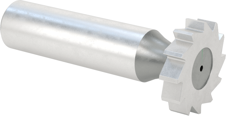Anahtar Yuvası Uçlu Freze, Yüksek Hızlı Çelik, 7/8“ Çap x 3/16” Kalınlıkta Freze