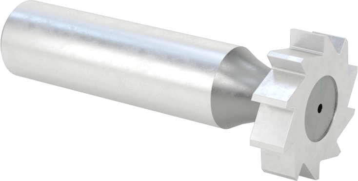 Anahtar Yuvası Uçlu Freze, Yüksek Hızlı Çelik, 7/8“ Çap x 7/32” Kalınlıkta Freze