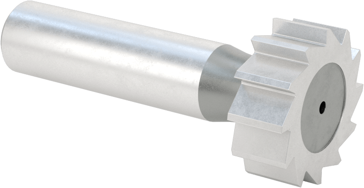 Anahtar Yuvası Uçlu Freze, Yüksek Hızlı Çelik, 1“ Çap x 3/8” Kalınlık Freze
