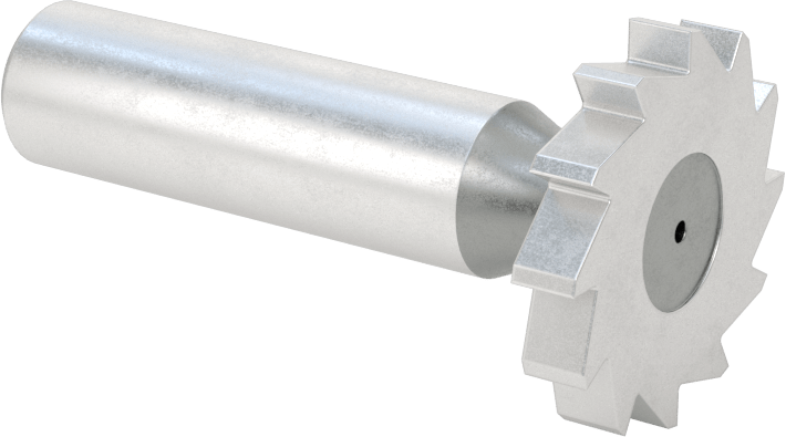 Anahtar Yuvası Uçlu Freze, Yüksek Hızlı Çelik, 1-1/8“ Çap x 3/16” Kalınlıkta Freze