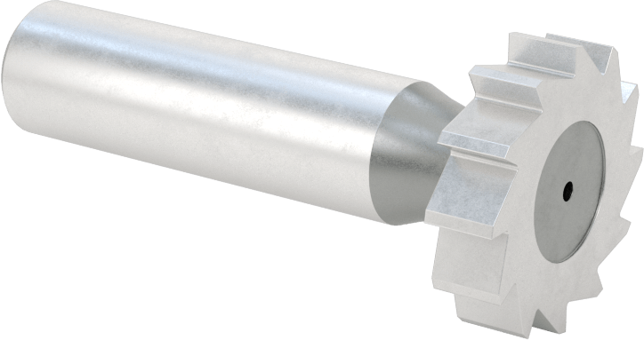 Anahtar Yuvası Uçlu Freze, Yüksek Hızlı Çelik, 1“ Çap x 1/4” Kalınlık