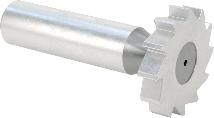 Anahtar Yuvası Uçlu Freze, Yüksek Hızlı Çelik, 1-1/8“ Çap x 7/32” Kalınlıkta Freze