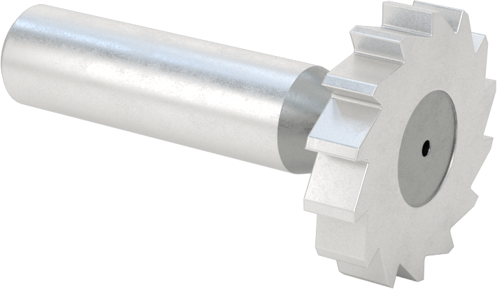 Anahtar Yuvası Uçlu Freze, Yüksek Hızlı Çelik, 1-1/4“ Çap x 1/4” Kalınlık