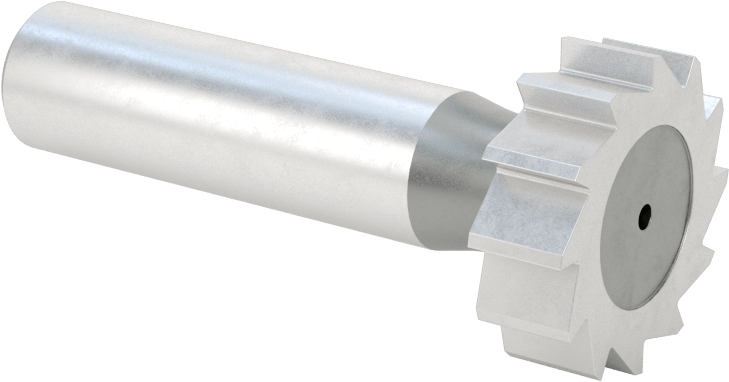 Anahtar Yuvası Uçlu Freze, Yüksek Hızlı Çelik, 1“ Çap x 5/16” Kalınlık