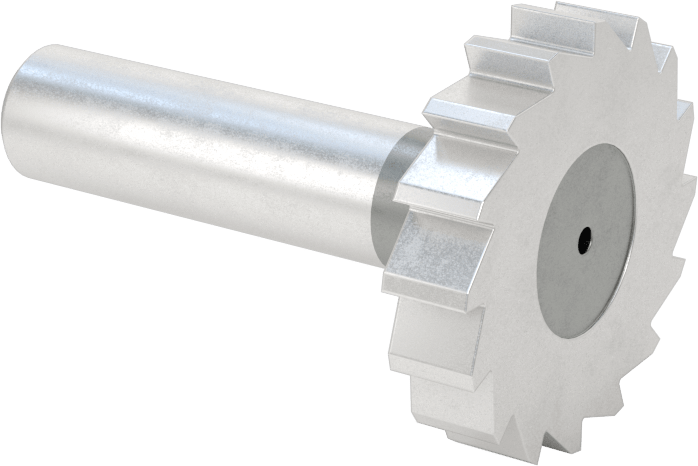 Anahtar Yuvası Uçlu Freze, Yüksek Hızlı Çelik, 1-1/2“ Çap x 5/16” Kalınlık