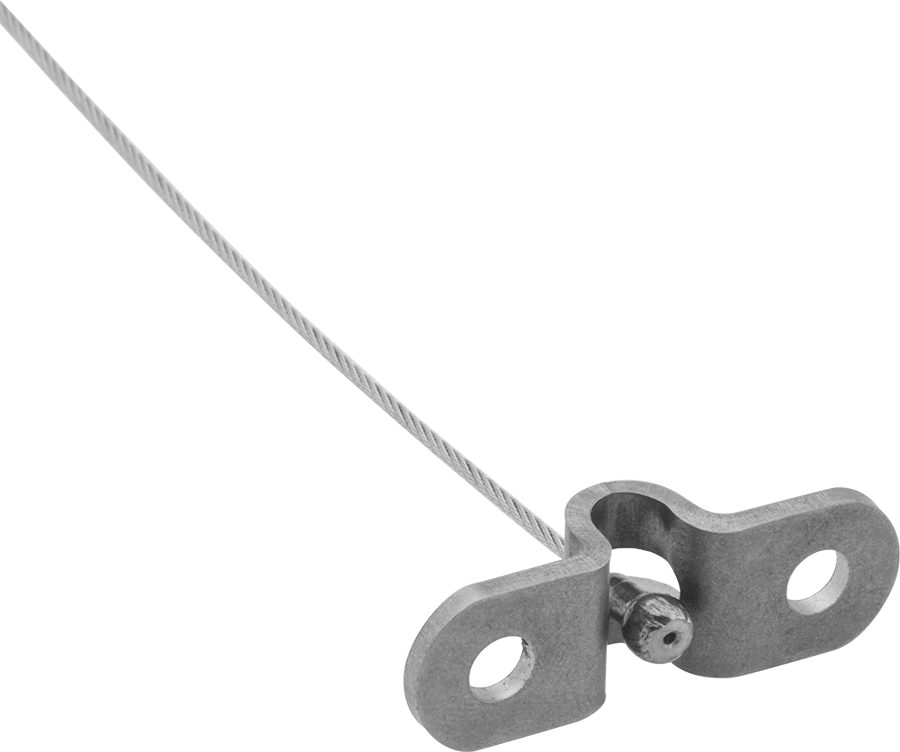 Şaft Uçlu Top için Braket, 3/64" Çap için
