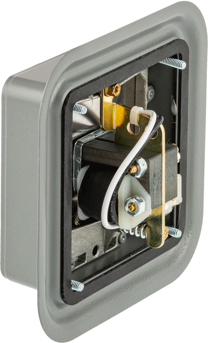 Yıkanabilir Buzzer, Panel Montajı, 120V AC, 0,22 Amper @ 120V AC Akım