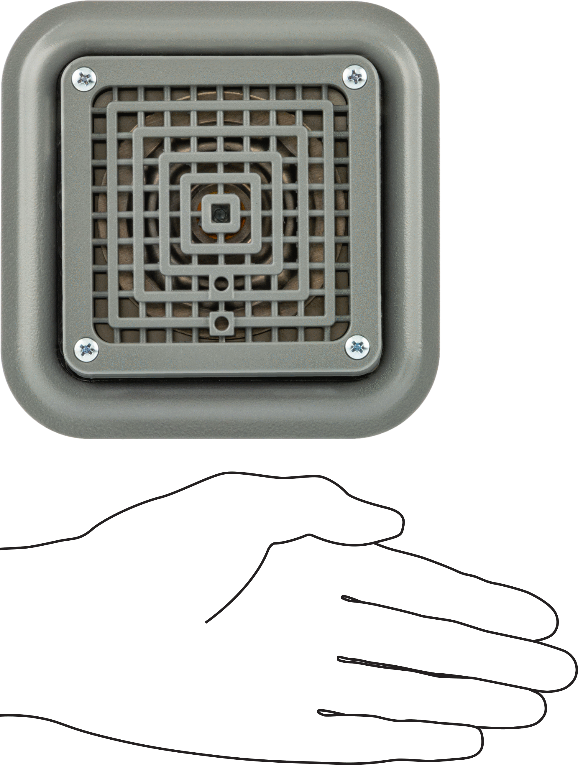 Yıkanabilir Buzzer, Panel Montajı, 120V AC, 0,22 Amper @ 120V AC Akım