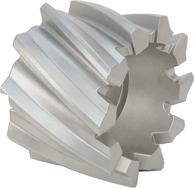 Yüzey Freze Bıçağı, Kobalt Çelik, 1-3/8" Freze Kalınlığı, 2" Freze Çapı