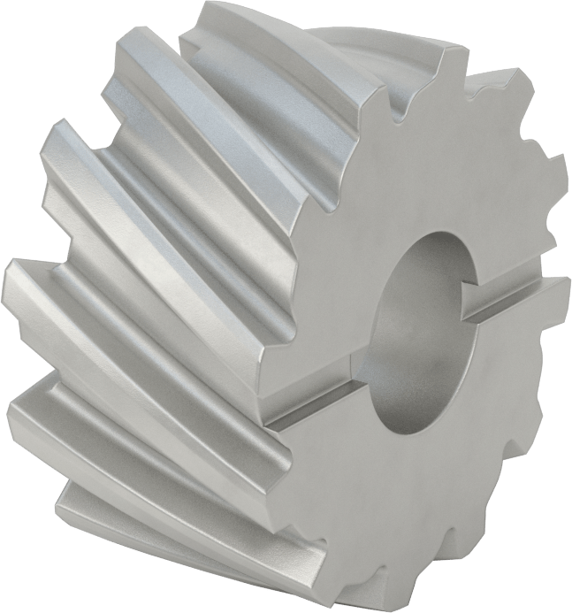 Yüzey Freze Bıçağı, Kobalt Çelik, 1-7/8" Freze Kalınlığı, 3" Freze Çapı