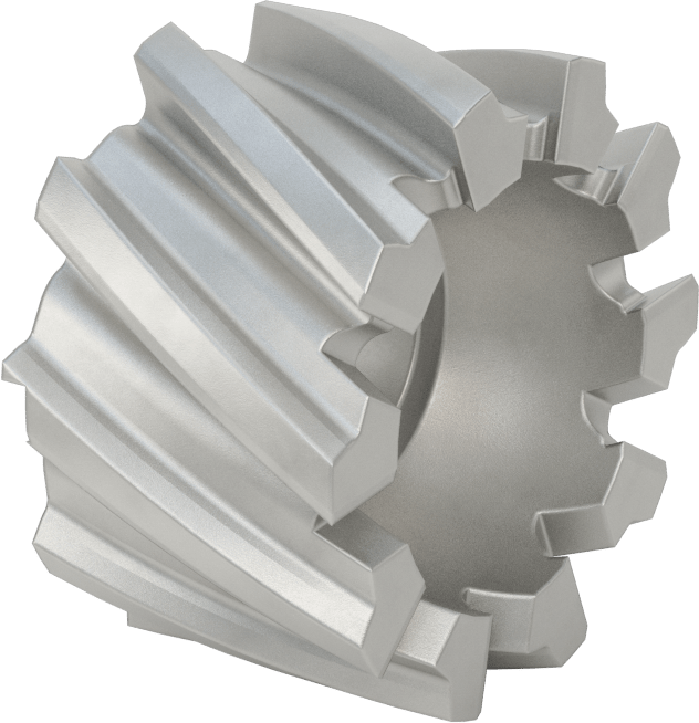 Yüzey Freze Bıçağı, Kobalt Çelik, 1-5/8" Freze Kalınlığı, 2-3/4" Freze Çapı
