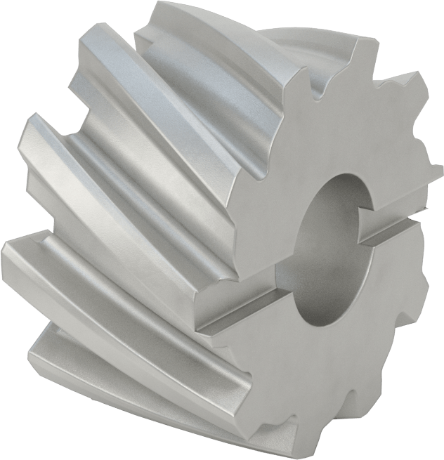 Yüzey Freze Bıçağı, Kobalt Çelik, 1-5/8" Freze Kalınlığı, 2-3/4" Freze Çapı