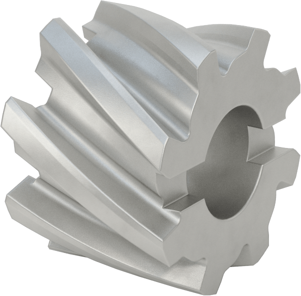 Yüzey Freze Bıçağı, Kobalt Çelik, 1-1/4" Freze Kalınlığı, 1-3/4" Freze Çapı