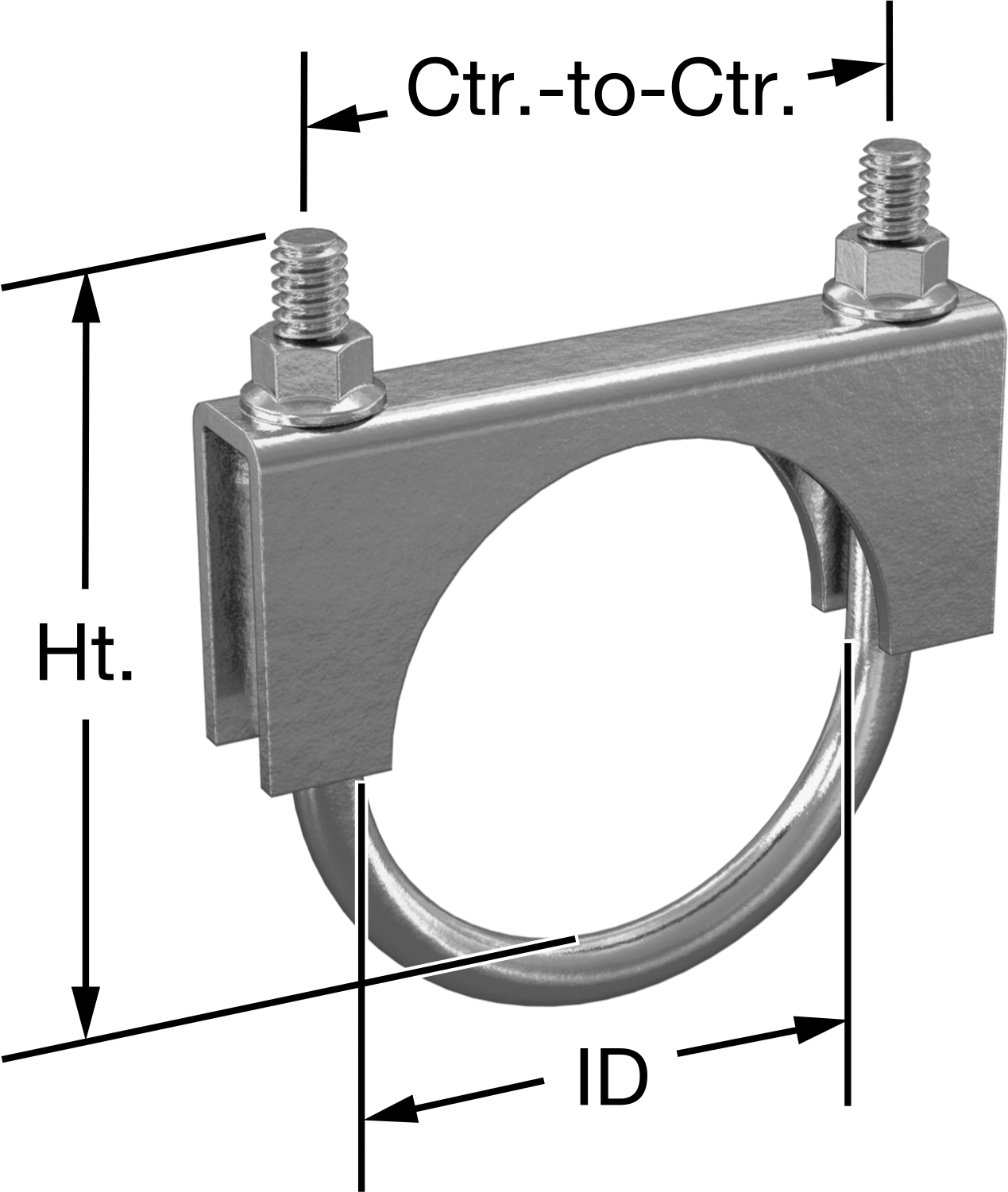 With Steel and Stainless Steel Mounting Plate