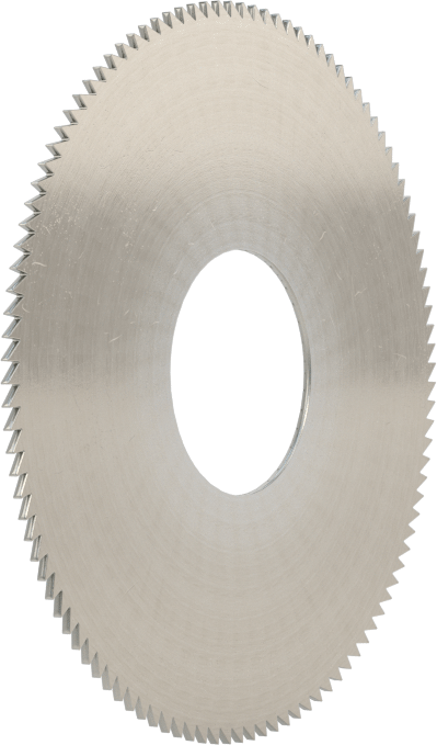Pürüzsüz Yüzeyli Dilme Testere, 0,018 inç Kalınlık, 1-1/2“ Çaplı, 1/2” Mil Deliği