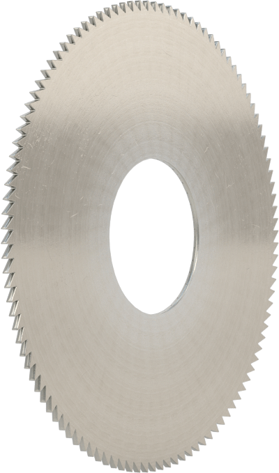 Pürüzsüz Yüzeyli Dilme Testere, 0,02" Kalınlık, 1-1/2“ Çaplı, 1/2” Mil Deliği