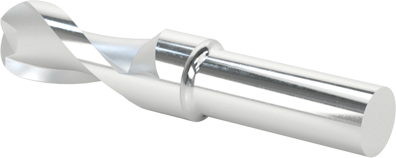 Kaplamasız Yüksek Hızlı Çelik Küresel Freze, 2 Yiv, 5/8" Freze Çapı, 3-3/8" Toplam Uzunluk