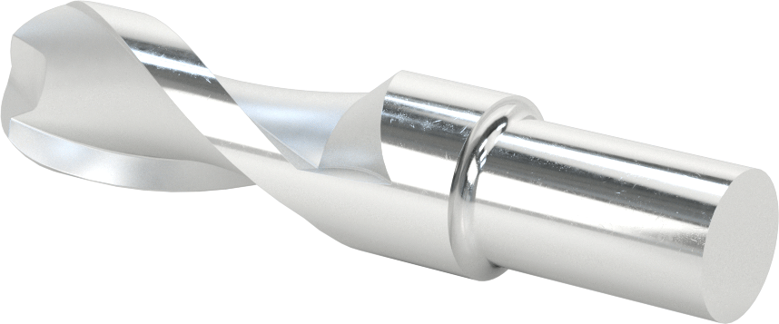 Kaplamasız Yüksek Hızlı Çelik Küresel Freze, 2 Yiv, 15/16" Freze Çapı, 4-1/2" Toplam Uzunluk