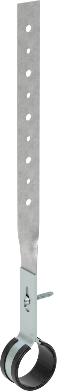 Kayış Montajlı Sıkıştırma Askısı, Galvanizli Çelik Kayışlı, 1-7/8" ID