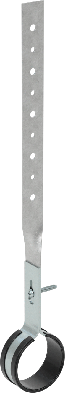 Kayış Montajlı Sıkıştırma Askısı, Galvanizli Çelik Kayışlı, 2-3/8" ID