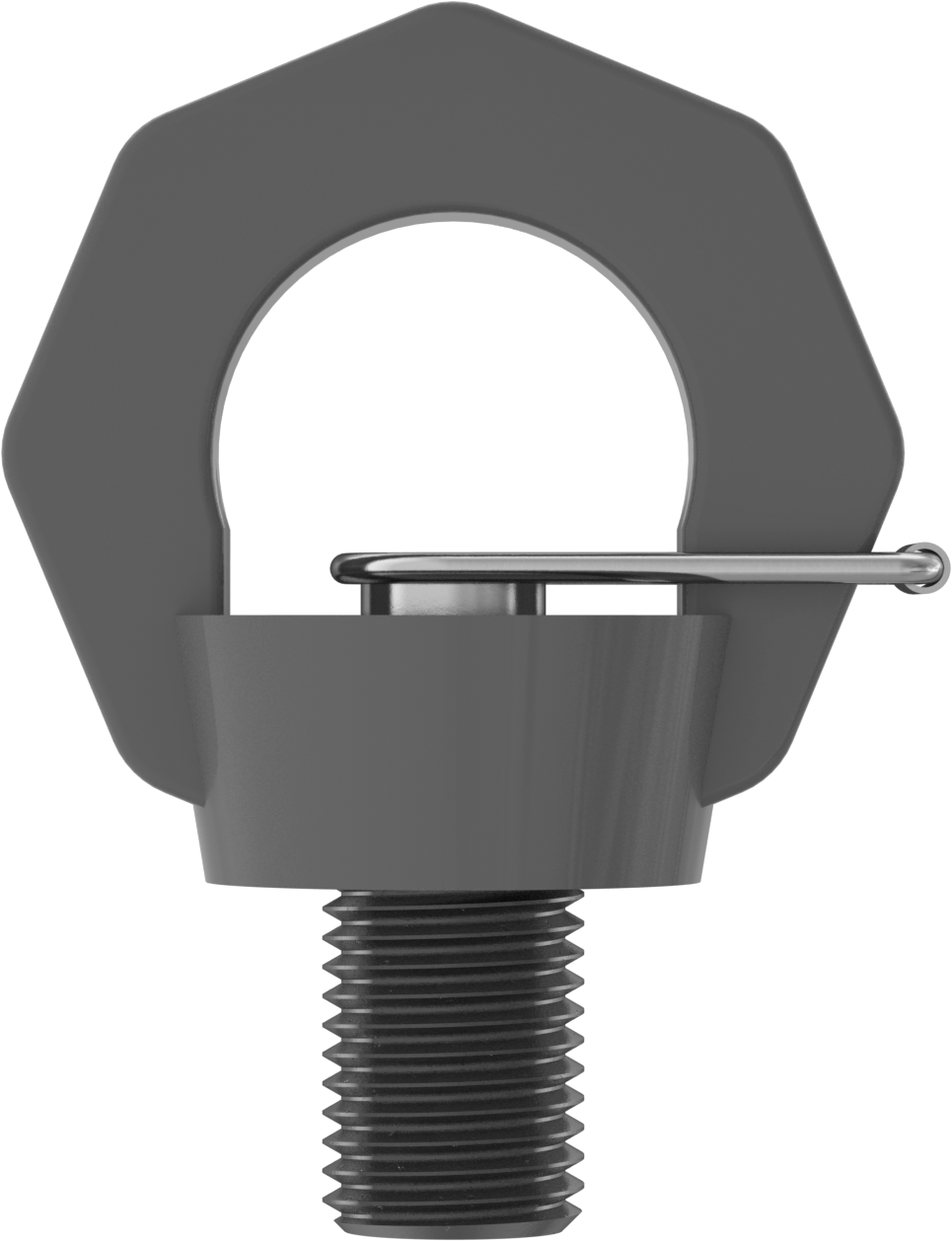 Dönen Halka Cıvata - Kaldırma Amaçlı, Toz Boyalı Çelik, M27 x 3 mm Diş Boyutu