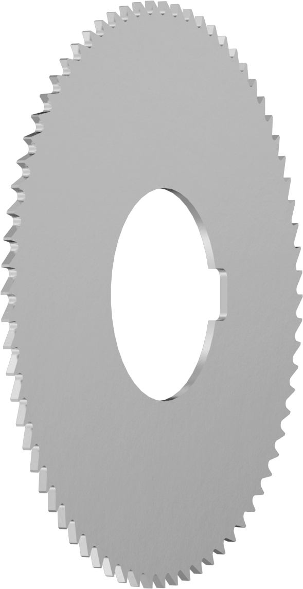 Yüksek Hızlı Çelik Dilme Testere, 1 mm Kalınlık, 2-3/4" Freze Çapı, 72 Diş