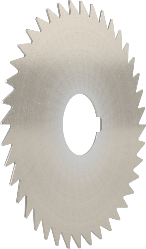 Yüksek Hızlı Çelik Dilme Testere, 1/32" Kalınlık, 4" Freze Çapı, 40 Diş