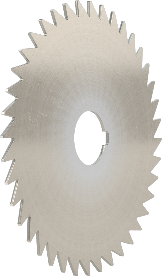 Yüksek Hızlı Çelik Dilme Testere, 1/16" Kalınlık, 5" Freze Çapı, 40 Diş