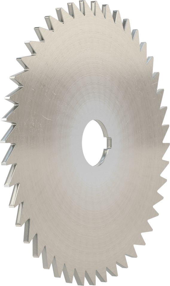 Yüksek Hızlı Çelik Dilme Testere, 1/8" Kalınlık, 6" Freze Çapı, 44 Diş