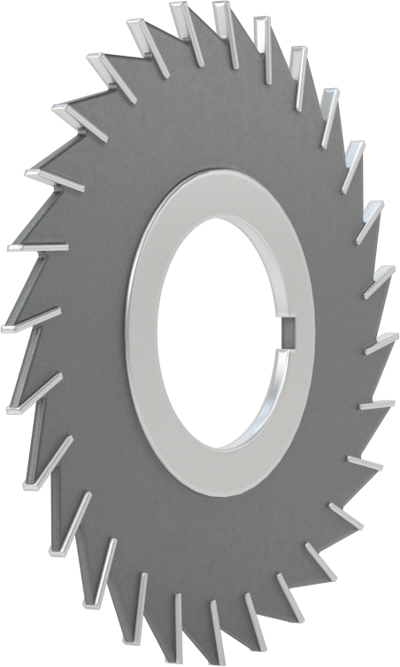 Yan Dişli Dilme Testere, 1/16" Kalınlık, 2-1/2“ Çaplı, 7/8” Mil Deliği