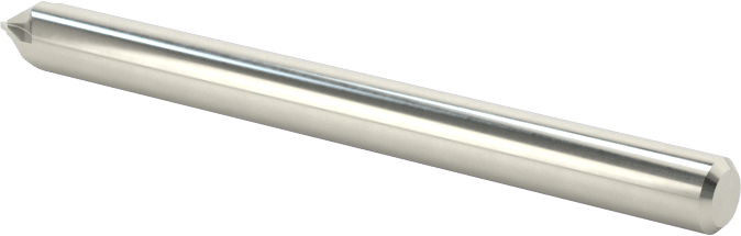 Karbür Pah Kırma Freze, Kaplamasız, 4 Kanallı, 60 Derece Kesim, 1/8" Freze Çapı