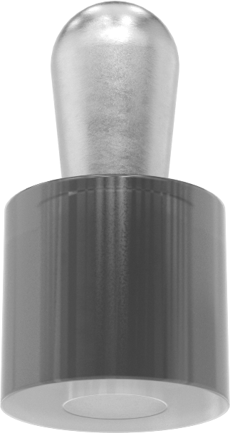 Sızdırmaz Yaylı Yerleştirme Pimi, 10 mm Gövde Çapı x 9 mm Gövde Uzunluğu