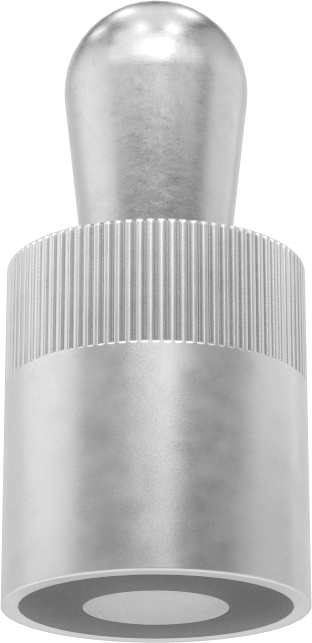 Sızdırmaz Yaylı Yerleştirme Pimi, 1/2“ Gövde Çapı x 0,55” Gövde Uzunluğu