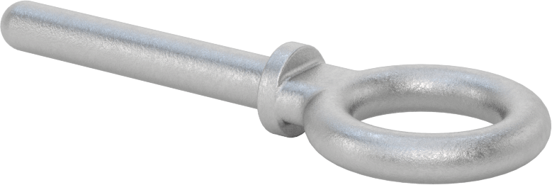 Dişsiz Çelik Yönlendirme Halka Cıvatası, Kaldırma için Omuz Yuvası, 3/8“ Çap x 2-1/2” Uzunlukta Şaft