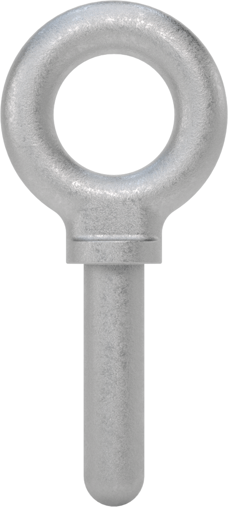 Dişsiz Çelik Yönlendirme Halka Cıvatası, Kaldırma için Omuz Yuvası, 3/4“ Çap x 3” Uzunluk Şaft