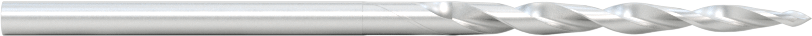 Ahşap Vidaları için Yüksek Hızlı Çelik Matkap Ucu, 3/32" Boyut, 2-1/4" Toplam Uzunluk