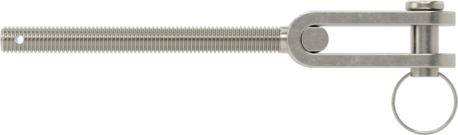 Gerdirme - Kaldırma için Değil, Çatal Uç, 1/4"-28 Sol Dişli